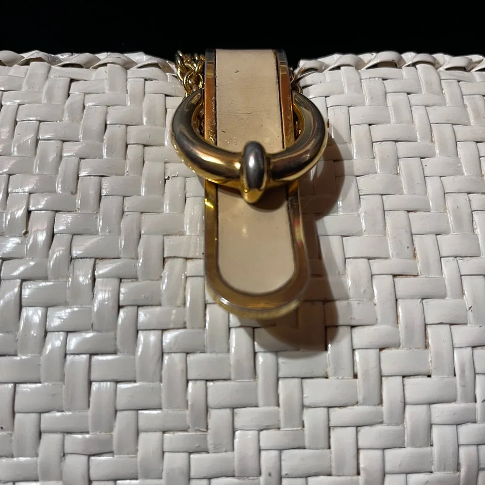 Rodo Vintage Wicker Chain Shoulder Bag - Picture 3 of 15